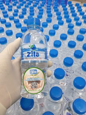 Zila Water nhận in tem quảng bá thương hiệu sản phẩm